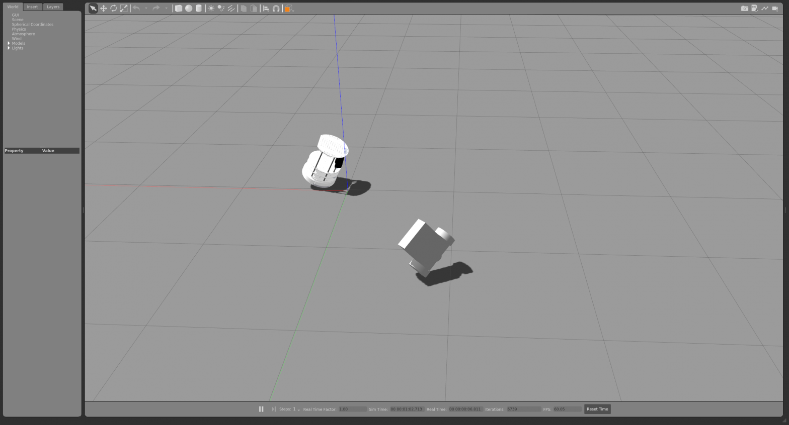 gazebo에서 spawn model